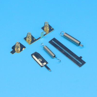 China High Accurate Metal Spiral Battery Spring Positive Negative Contacts for sale