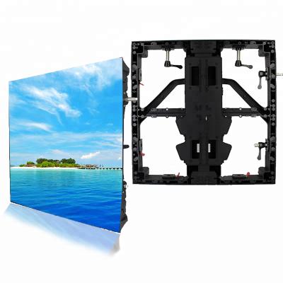 China Full led display 500*500mm empty outdoor led display cabinet for led video wall advertising led display screen for sale