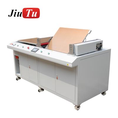 China Flip 27 Inch SCA Skin Type Film Apply Machine For iMac A1418 iPad Glass With Double Sided Contact Glue OCA Film Laminating Machine for sale