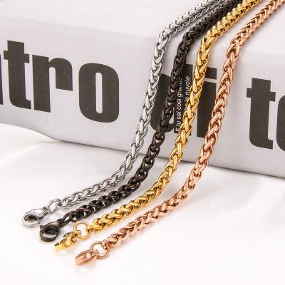 China FASHIONABLE 2022 New 304 Stainless Steel Keel Chain Men's Hip-Hop Necklace Chain Titanium Steel Chain for sale