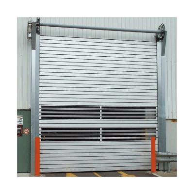 China Smooth Operation Modern Antirust High Speed ​​Roller Shutter Door For Garage Printing Factory for sale