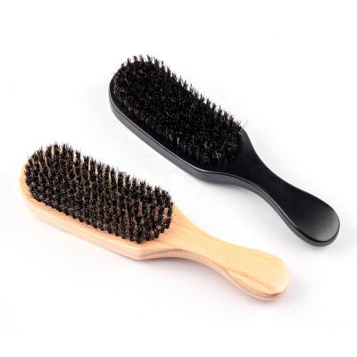 China Selling Clear Soft Beard Brush 360 Wave Palm Brush or Boar Bristle Clean Hair Beard Brush Best for Cleaning Beard for sale