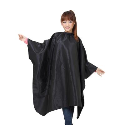 China Taobao Logo Salon Smooth Wholesale Professional Waterproof Customized Hair Cape With Cut Outdoor Smooth Cut Cape In Russian for sale