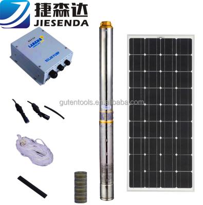 China Simple structure deep well solar water pump for cultivating hybrid solar water pumping system made in China for sale