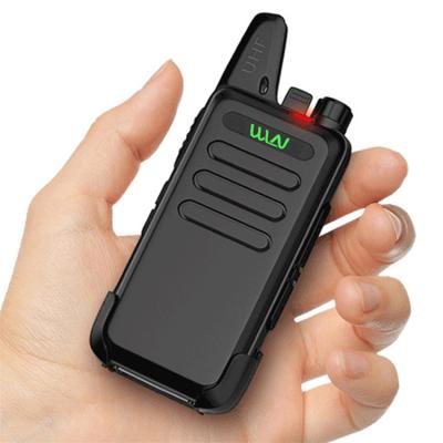 China Extreme UHF 400-470 MHz Walkie Talkie Transceiver Ultrathin Mini Handheld Radio WLN KD-C1 Compact High Tech for sale