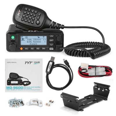 China High Power Vehicle Mounted TYT MD9600 MD-9600 MD9600 UHF Digital VHF Transceiver Professional Mobile Radio 50W for sale