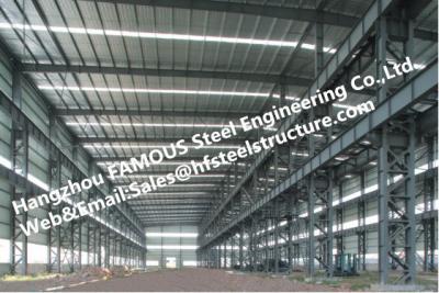 China Fabricated Steel Industrial Steel Buildings with Galvanized steel Surface treatment for sale