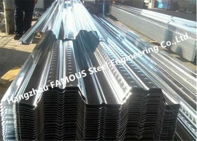 China Galvanized 1.2mm Thick Steel Deck System Composite Floor Deck Construction for sale