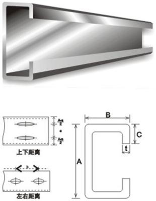 China Structural Steel Building Material Galvanised Steel Purlins C And Z Purlin Steel for sale