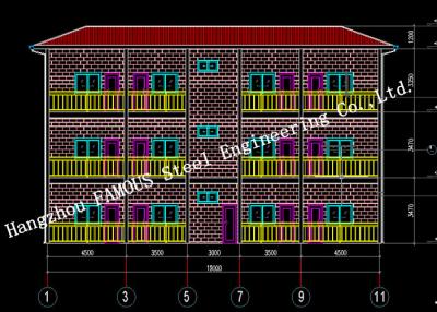 China Company Commercial Steel Buildings , Prefabricated Steel Metal Buildings In Office for sale