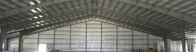 China Prefab Metal Industrial Workshop Design And Fabrication , Industrial Steel Buildings for sale