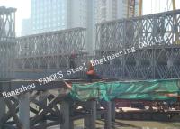 China Tipo puente de la cubierta de la fila del doble HD200 de Bailey de acero modular que alza la instalación en sitio en venta