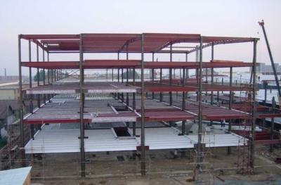 China High-strength / Multi-functional Multi-storey Steel Building With Light Steel Structure for sale