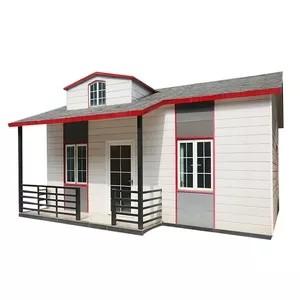 China Oem Customizable Light Gauge Steel House Building Prefab Villa for sale