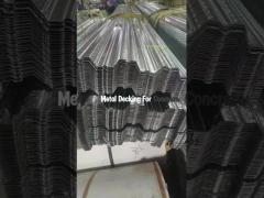 Corrugated Metal Floor Decking Formwork For Multi Storey Building Commercial And Residential