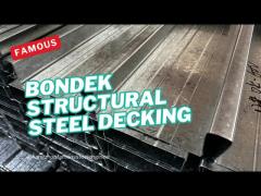 Bondek Alternative Galvanized Composite Metal Floor Deck ComFlor 210 Comflor 60