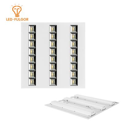 China UGR< 2021 Fulgor New Design Light Effect 130lm/w 48W High Office Ceiling High Led Panel Light 600*600 19(anti-galre lens) for sale