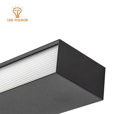 China 36W Aluminum Micro Prismatic Anti-glare Home Pendant Linear Diffuser Desktop Led Body Light for sale