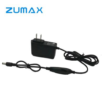 China Adjustable DC AC Power Adapter 12v 1A Power Adapter For Nail Drill Machine 12v 75*41*30mm Adapter for sale