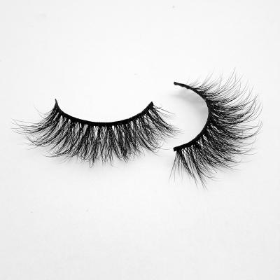 China Natural Soft Wholesale vendor 25mm eyelashes  5d mink eyelash with eyelash box packaging for sale