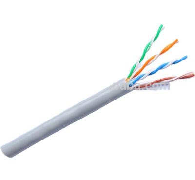 China CCTV/cumputer/wiring/multimedia system/Because industrial twisted pair UTP cat5e high speed cable/CCA 4 pair 24awg network cable OEM CAT 5e for sale