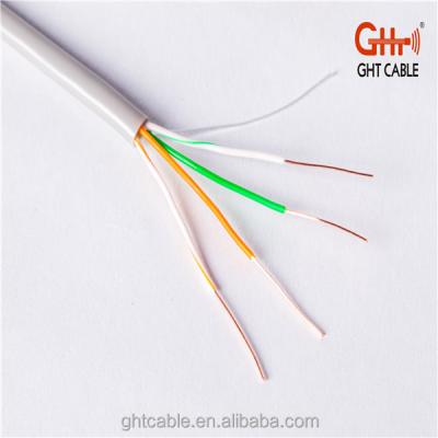 China CU CCA 2pairs CU/CCA Cat3 Telephone Cable 100 Meter Indoor LAN Cable Price for sale