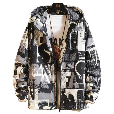 China 2022 QUICK DRY Customized Fashion Spring / Camouflage Printing Casual Jacket Teenagers Handsome Jacket Teenagers Hooded Casual Jacket for sale