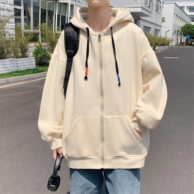 China 2022 men's hoodie coat men's loose roughies couples handsome baseball clothes customized QUICK DRY spring drop jacket for sale