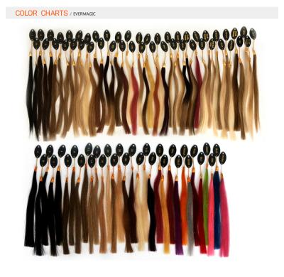 China Factory Price Silky Straight Wholesale Hair Wave Versions 100% Different Color Ring Color Chart for sale