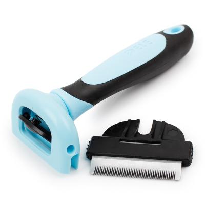 China Stocked HY Dele Pet Comb Hair Remover Dog Grooming Brush for sale