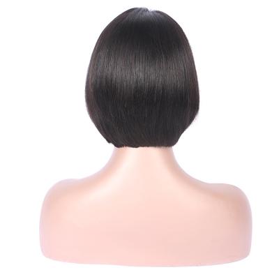 China Bob Wigs For African American Straight Lace Front Human Hair Wigs For Women 100% Brazilian Color for sale