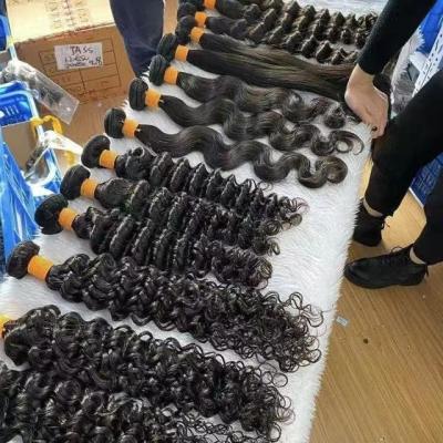 China 2021 Silky Straight Wave Tienphat Hair Bundles Virgin Hair Weaves Tissage 100 Humain for sale