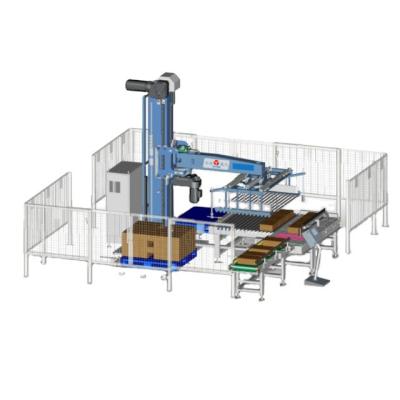 China Unique Hot Selling Design Food Robot Gantry Palletizing Machine Plastic, Paper Wrapping Material For Factory 0.6~0.8mpa for sale