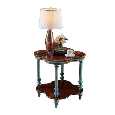 China Luxury Solid Wood Extendable Sofa Side Table and End Table for Living Room for sale