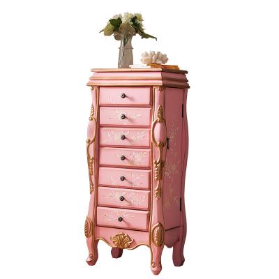 China New Model Good Quality Extendable Jewelry Display Cabinet, Bedside Jewelry Cabinet for sale