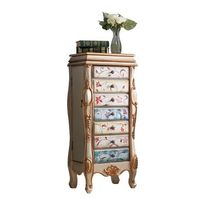 China Classic Style Expandable Hot Selling Multilayer Storage Display Jewelry Cabinet for sale