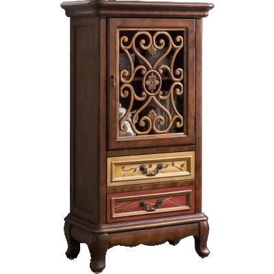 China Extendable Durable Classic Style Solid Wood Display Storage Cabinet , Sideboard For Dining Room for sale