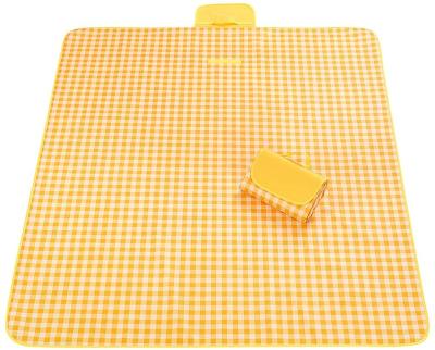 China Picnic Blanket Extra Large Waterproof Lightweight Durable Beach Mat Waterproof For 6-8 People Oversized Foldable Camping Blankets for sale