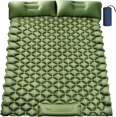 China For Camp Tpu Double Sleeping Mat Self Inflating Lightweight Ultralight Comfortable Outdoor Inflatable Mat for sale