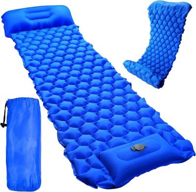 China Outdoor\Garden\Beach\Camping\Fishing Self Inflating 196*68*8cm Lightweight Single Compact Inflatable Camping Mattress Air Cushion Roll Mat For Outdoor Hiking for sale