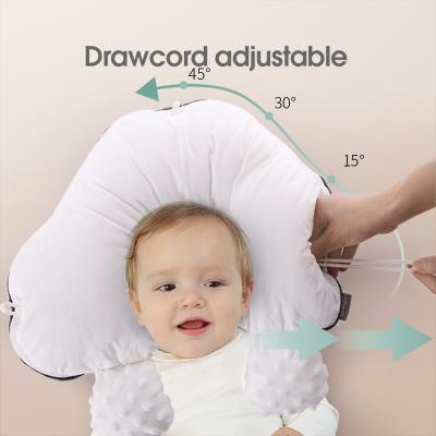 China Anti-static Dismountable U-shaped Pillow Microfiber Fabric Ultra-soft Care and Nursing Pillows for Newborn Baby for sale