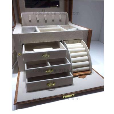 China Environmentally Friendly Jewellery Shop Counter Display Set For Bracelet Necklace Ring Exhibitor Organizer Holder Custom Leather Jewelry Display for sale