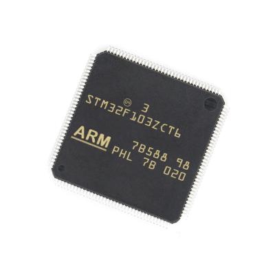 China Microcontroller Chips Normal Original IC FLASH 144LQFP STM32F103ZCT6 MCU 32BIT 256KB for sale