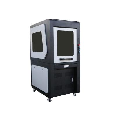 China Air Cooling 50w Jewelry Laser Marking Machine With Rotary for sale