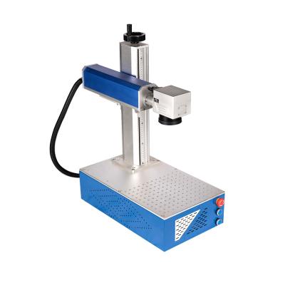 China Best selling 20w 30w 50w Raycus 3d air cooled factory price portable fiber laser marking machine supply for sale