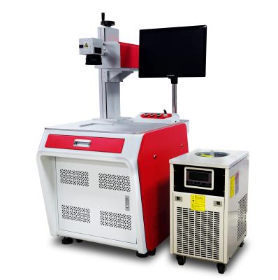 China Portable UV Laser Marking 3W 5W 10W 3D Fiber 355nm Laser Marker Machine For Stainless Steel Acrylic Wood Glass for sale