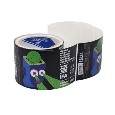 China Waterproof Custom Logo Printing Sticker Waterproof Vinyl Sticker Label For Health Care for sale