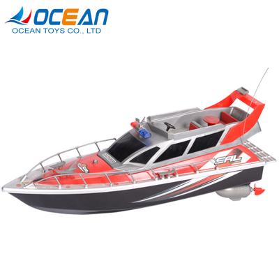 China Top quality RC hobby kids 1:20 boat rc ship model kit with cool design for sale