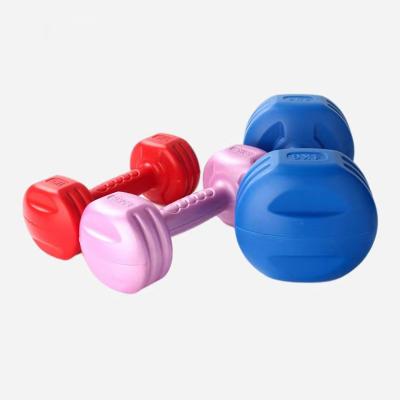 China Home Use In Running Fitness Equipment Small Dumbbells Customized Green Vinyl Dumbbells for sale