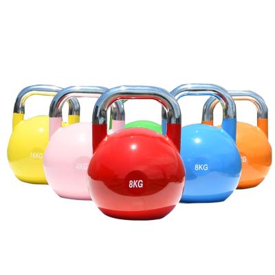 China Cheap Home Use China Kettlebell Competition Colored Fitness Steel Kettlebell for sale